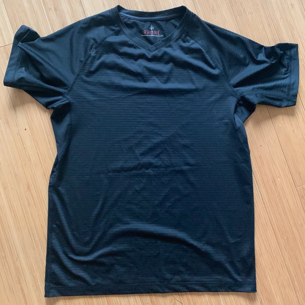 Rhone Sentry Short Sleeve Black